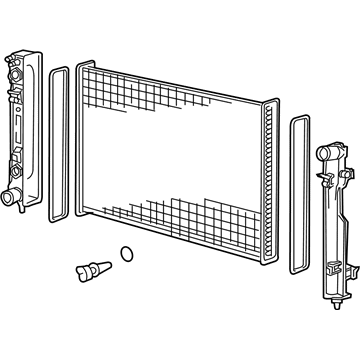 Pontiac 92147990 Radiator