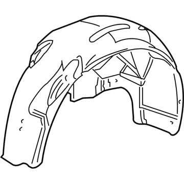 Pontiac 25822943 Wheelhouse Liner
