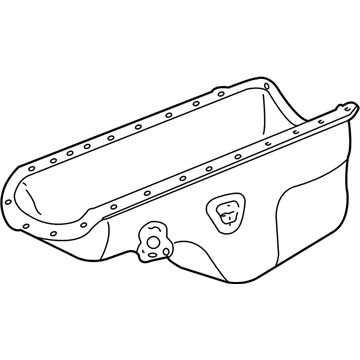 Chevy G20 Oil Pan - 23502600