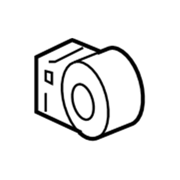 GM 25848403 Lower Control Arm Rear Bushing, Front