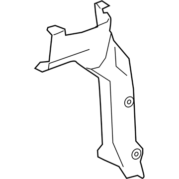 GM 12692008 Converter Shield, Passenger Side