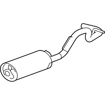 GMC Savana 1500 Muffler - 25849057