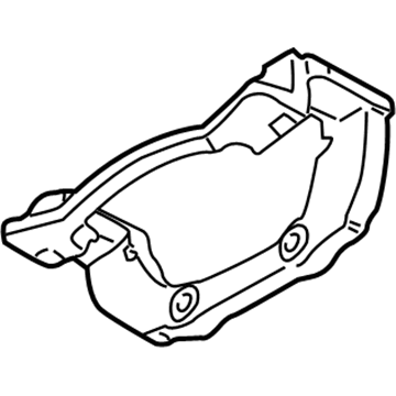 2006 Chevy Trailblazer Brake Caliper Bracket - 89027181