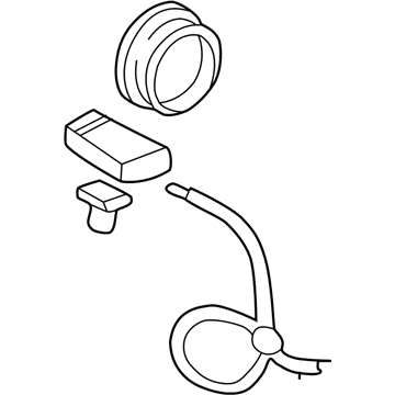 Oldsmobile Bravada ABS Sensor - 19303767