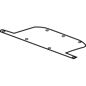 GM 23135212 Rear Deflector