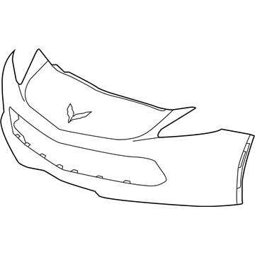 Chevy Corvette Bumper - 84407326