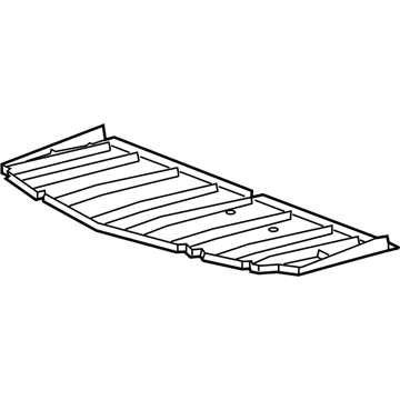 GM 23273619 Front Deflector, Center