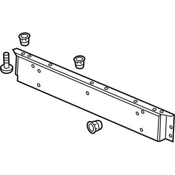 GM 84160849 Impact Bar, Front Lower
