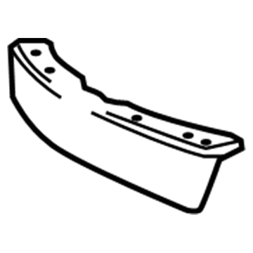 GM 20931825 Deflector, Driver Side