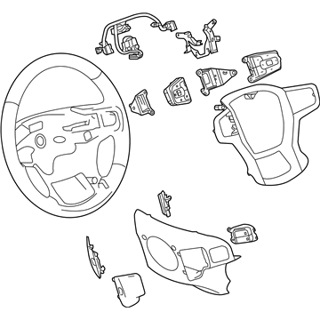 GMC Steering Wheel - 84945899