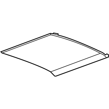 GM 84094470 Sunshade, Ash Gray