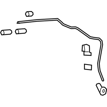 GM 23508890 Rear Hose, Passenger Side