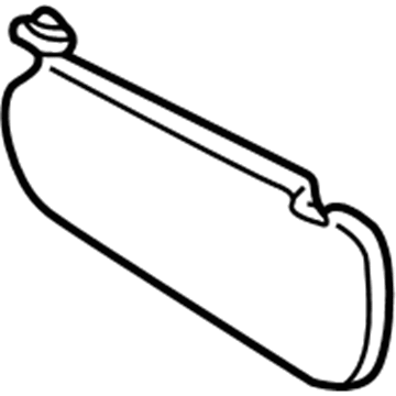 Pontiac 88973397 Sunvisor