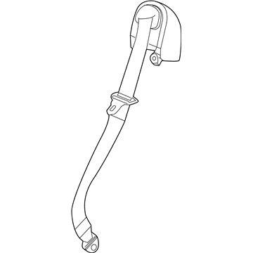 Hummer 19180955 Belt & Retractor