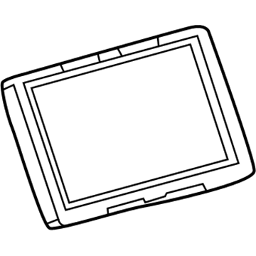 GM 42342511 Display Unit, Driver Side