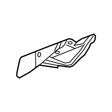 GM 84744673 Heat Shield, Passenger Side