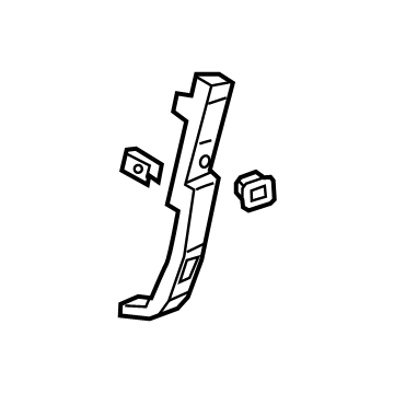 GM 42485312 Outer Reinforcement, Driver Side