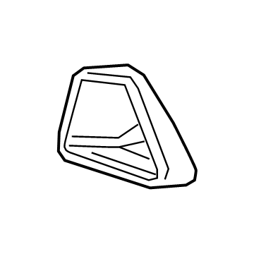 GM 84538966 Headlamp Bezel, Driver Side