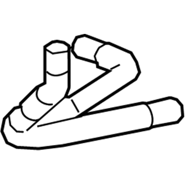 GM 84009669 Heater Hose
