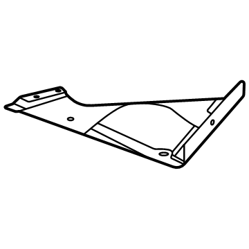 GM 84550699 Lower Reinforcement, Driver Side