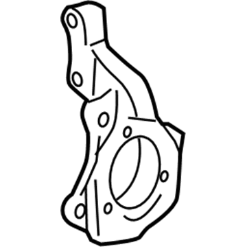 2008 Cadillac DTS Steering Knuckle - 19303855