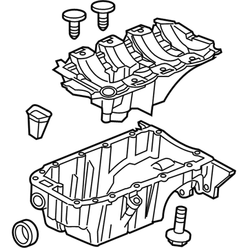 Chevy Cruze Limited Oil Pan - 55581970