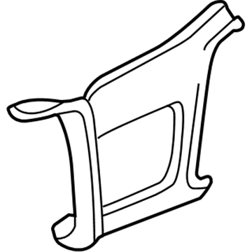 GM 15201657 Lower Filler, Driver Side