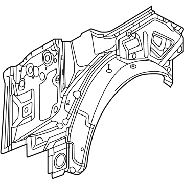 Buick 13418907 Inner Quarter Reinforcement