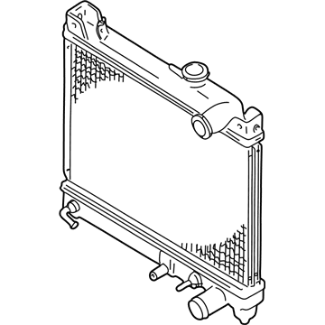 Chevy Tracker Radiator - 91174508
