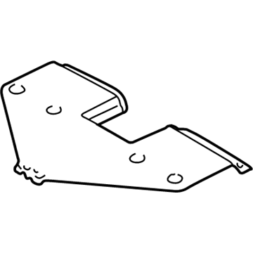 Pontiac 88897271 Overhead Console Bracket