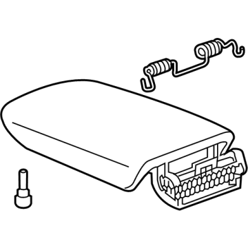GM 84138049 Armrest Assembly, Front