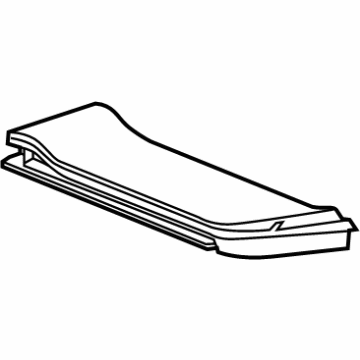 GM 84093676 Door, Black