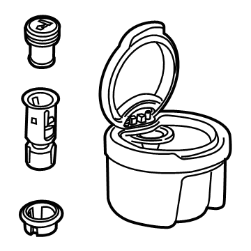 GM 84018160 Ashtray Assembly, Front