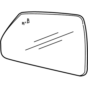 2015 Cadillac CTS Side View Mirrors - 22814961