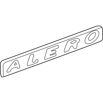 2004 Oldsmobile Alero Emblem - 22622280