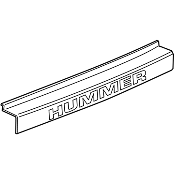 Hummer H2 Bumper - 89026784