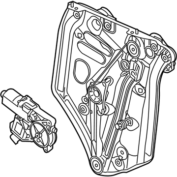 Buick Cascada Window Regulator - 13366914