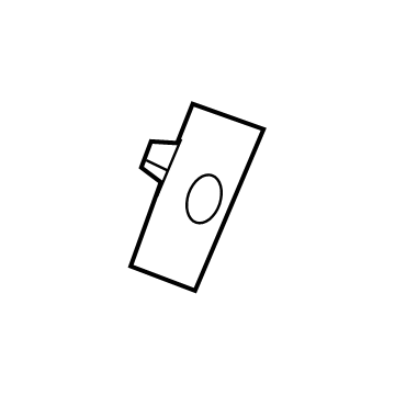 GM 84406689 Parking Sensor Bracket, Driver Side