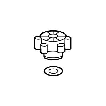 Chevy 13544913 Reservoir Cap