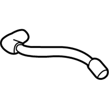 Chevy S10 PCV Valve Hose - 12553622