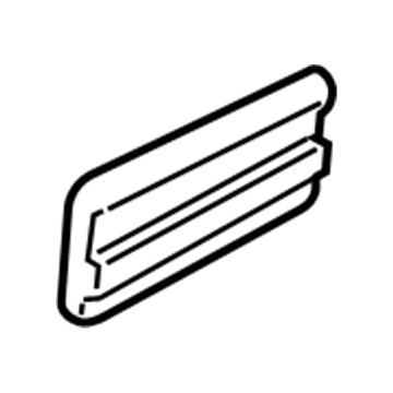 2003 Chevy Tracker Door Moldings - 30022987