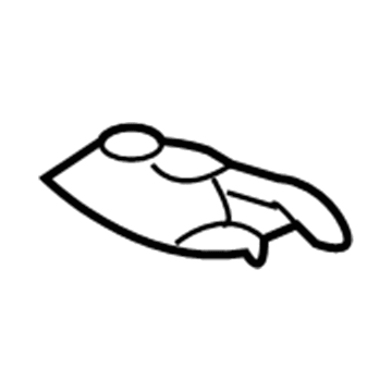 GM 15806628 Lock, Rear Top Passenger Side