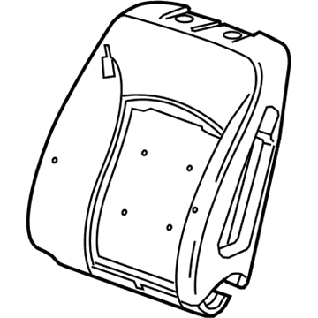 Buick Seat Cushion Pad - 20820283