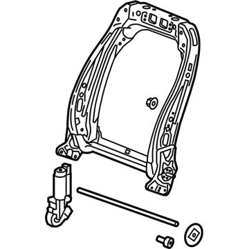 GM 13578623 Seat Back Frame, Front
