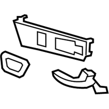 Cadillac DTS Door Handle - 15895668
