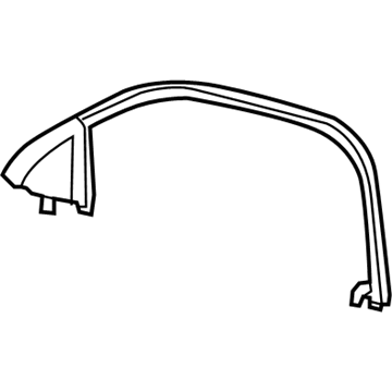 2008 Cadillac DTS Door Seal - 15906562