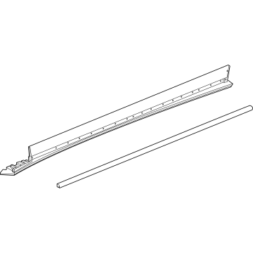 GM 85580941 Rocker Molding, Passenger Side