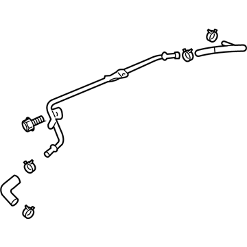 2008 Pontiac G6 Coolant Pipe - 12636467