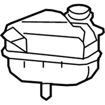GM 25775252 Recovery Tank, Green Line