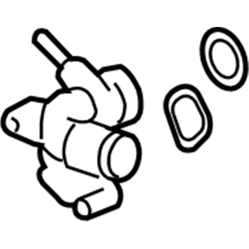 Pontiac Cooling Hose - 19434287